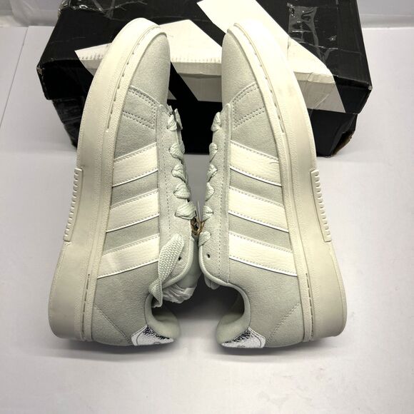 adidas Grand Court Alapha 00s Light Green Cream Silver Accents Women SZ 8.5 New - Picture 6 of 9